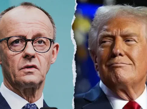 Friedrich merz donald trump j72xv