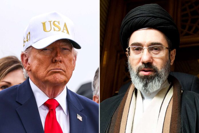 Donald Trump during a dignified transfer at Dover Air Force Base Mojtaba Khamenei 030926 44da625847574d6c80fa09dd84be2880