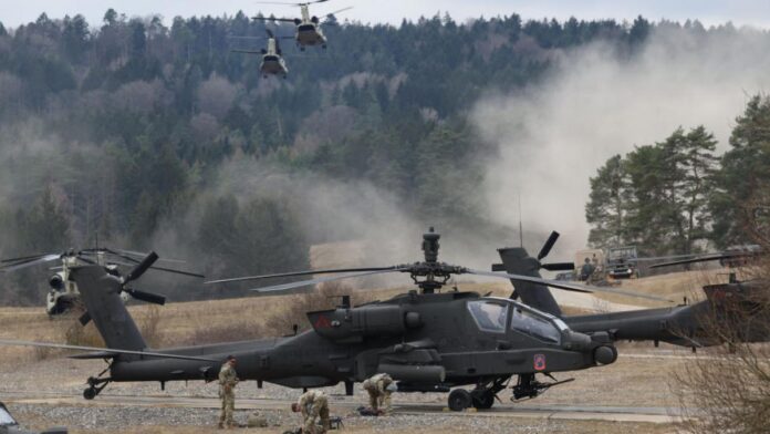 Un elicopter de lupta apache al armatei sua s a prabusit in zona stramtorii ormuz