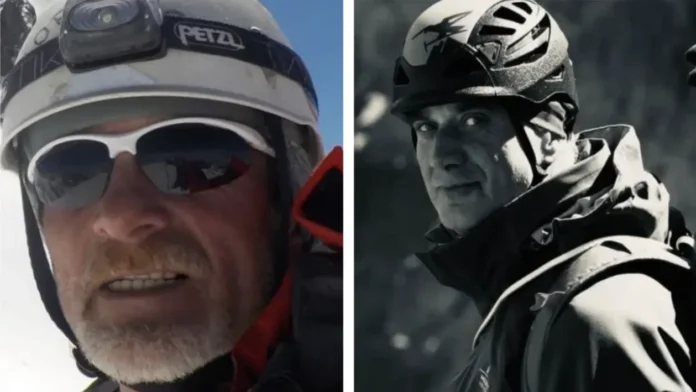Alpinisti romani casti echipament munte