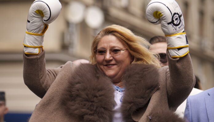 Diana sosoaca manusi box strada