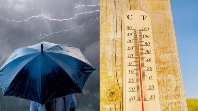 Furtuna si termometru vreme
