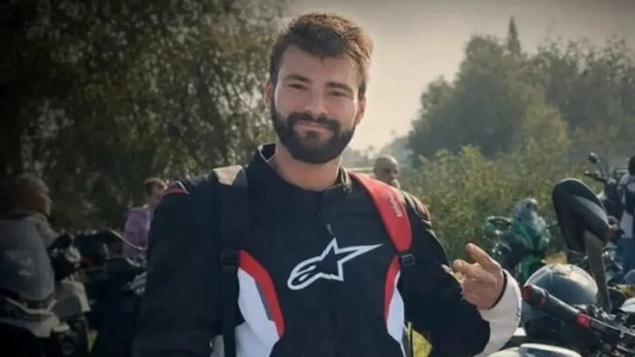 Motociclist lacul garda alexandru