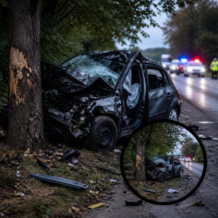ACCIDENT TERIBIL în MEREI, BUZĂU: 2 AU MVRIT PE LOC, ALȚI 2 RĂNIȚI după ce mașina S-A IZBIT de un COPAC...Vezi mai mult