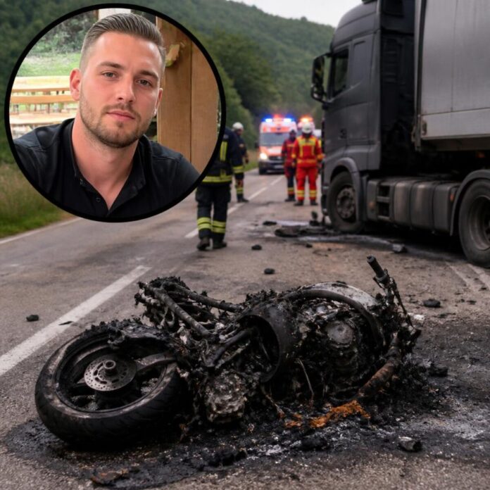 Tragedie în Cluj: motociclist de 36 de ani a murit după coliziunea cu un TIR